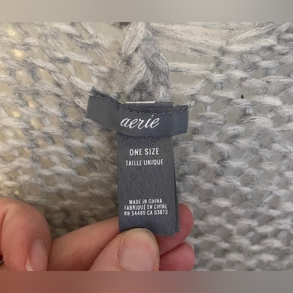 Aerie Knit Poncho - Picture 5 of 7